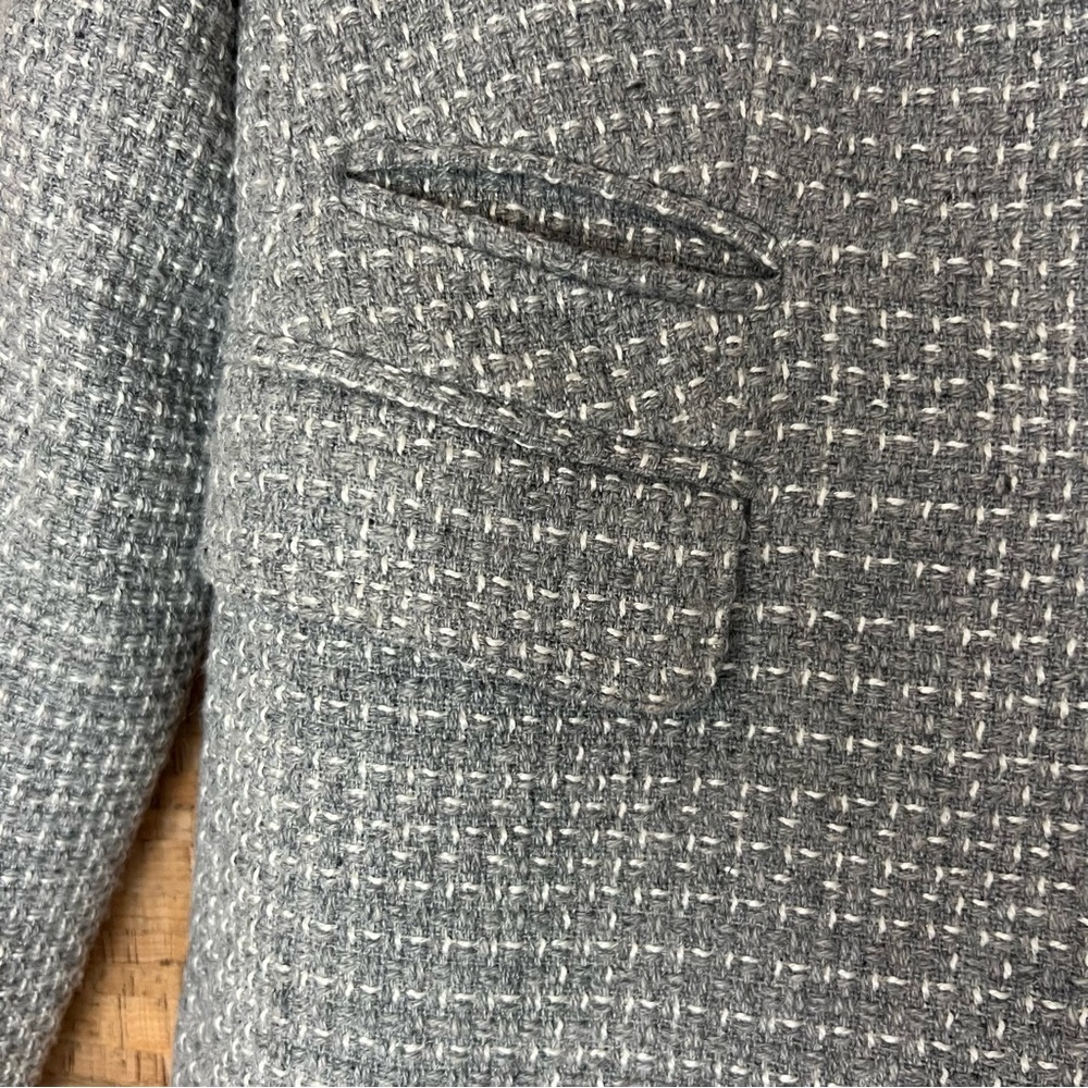 Banana Republic Gray Waffle Weave Blazer - Picture 5 of 10